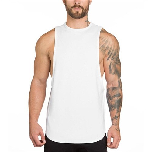 Mens Fitness Breathable Quick Dry Sleeveless Vest WYMY-200803