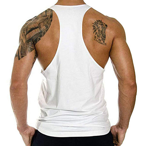 Men Cotton Gym Sleeveless Fitness Workout Vest WYMY-200306