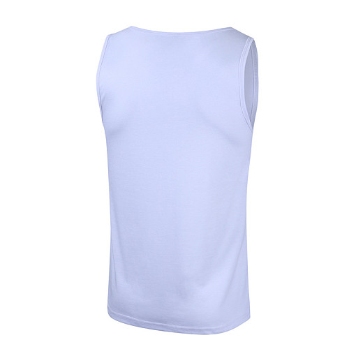 Men's Solid Color Quick Drying Sports Running Vest WYMY-190316