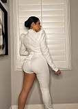 Long Sleeve Asymmetrical Stretchy Jumpsuits AIL-212