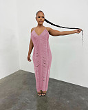 Crochet Knitted Beach Vacation Maxi Dresses TR-1213