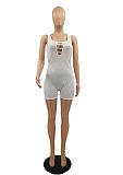 Yoga Fitness Sleeveless Skinny Knitted Rompers OWS-6128