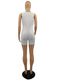 Yoga Fitness Sleeveless Skinny Knitted Rompers OWS-6128