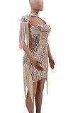 Summer Sequins Package Nightclub Party Dresses CYA-8033
