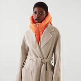 Versatile Clothing Padded Jacket Hooded Fake Collar Vest ZS-0512