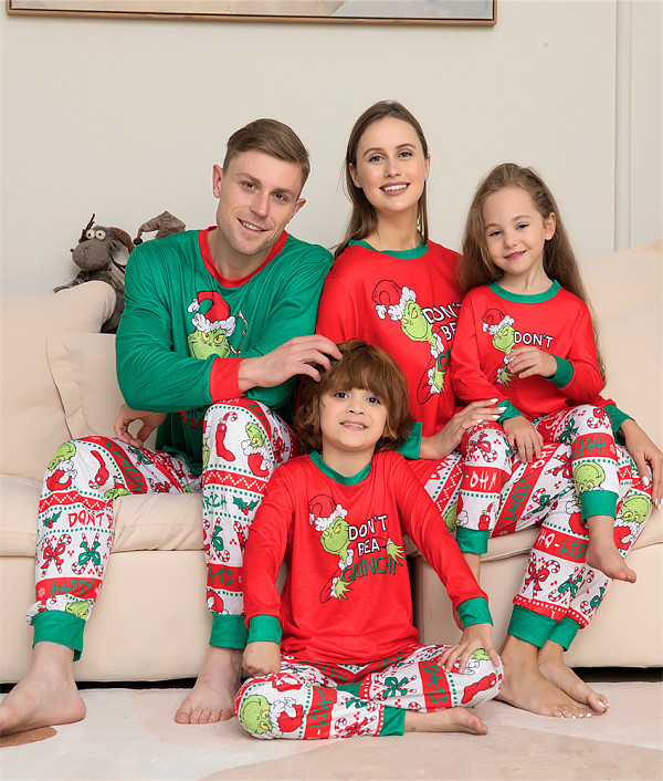 Christmas Loungewear Family Matching Pajamas Set ZY-22-058