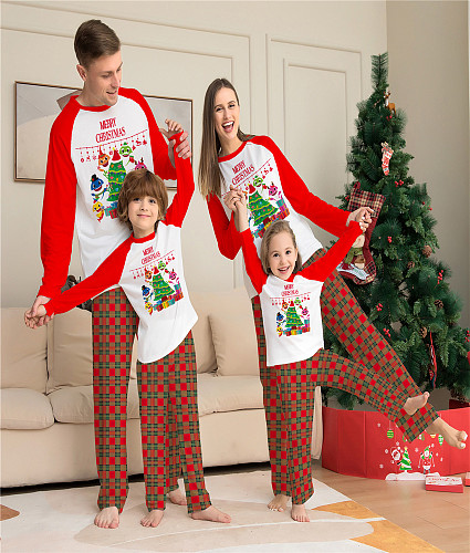 Christmas Clothes Parent-child Family Pajamas Set ZY-22-051