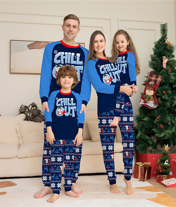 Family Pajamas Christmas Costume 2 Piece Matching Set ZY-22-011