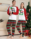 Christmas Costume Pattern Parent-Child Pajamas Suit ZY-22-031