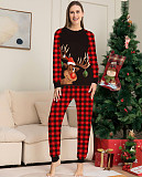 Christmas Pattern Homewear Parent-Child Pajamas Suit ZY-22-078