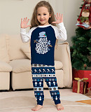 Christmas Pattern Family Matching 2 Piece Home Suit ZY-22-060