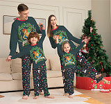 Christmas Pattern Family Pajamas Look 2 Pieces Suit ZY-22-101