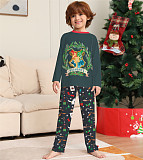 Christmas Pattern Family Pajamas Look 2 Pieces Suit ZY-22-101