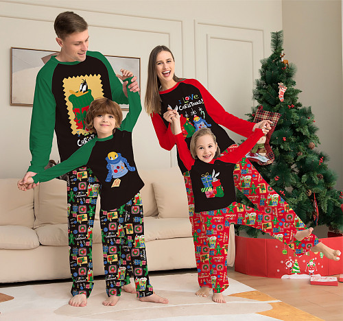 Family Look Pjs Parent-child Christmas Costumes ZY-22-105