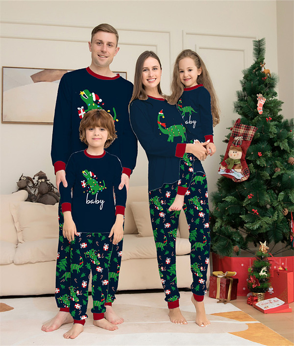 Family Clothes ​Parent-Child Christmas Pajamas Set ZY-22-049