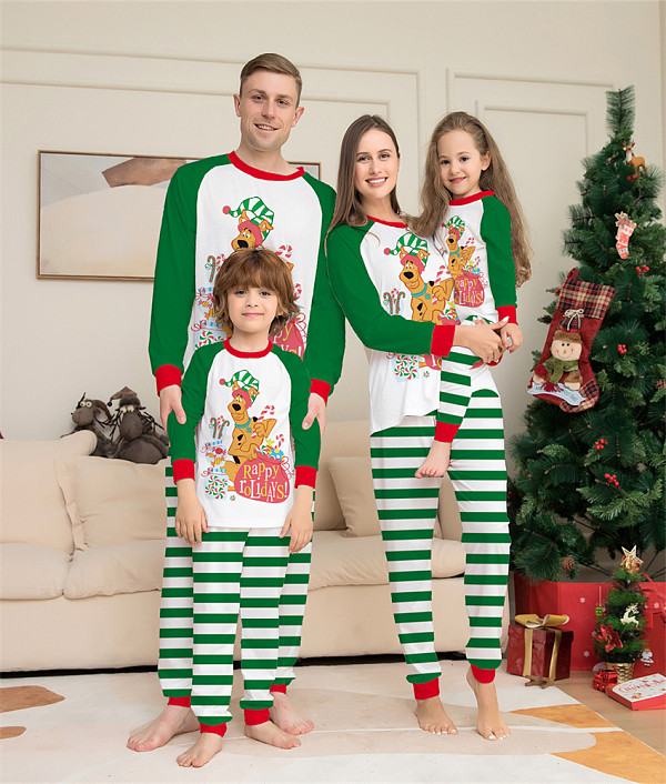 Couple Family Christmas Pajamas Two Piece Set ZY-22-021