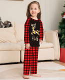 Family Sleepwear Christmas Tshirt Pants 2 Pieces Suit ZY-22-032