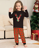 Christmas Pjs Plaid Holiday Deer Family Clothing Set ZY-22-045