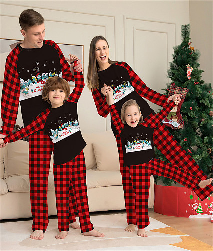 Christmas Casual Family Look Sleepwear Pjs Set ZY-22-008