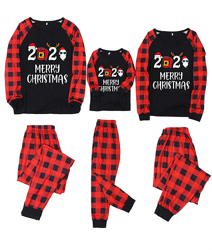 New Year's Costume Family Pajamas Xmas Clothes Outfits ZY-21-206