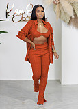 Streetwear Knitted Autumn Outfits 3 Piece Pants Set AIL-231
