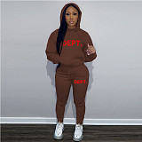 Winter Pullover Sweatshirts Pants Two Piece Sets DN-8999G3