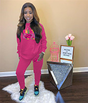 Casual Pullover Sweatshirt Jogger Pants Tracksuit DN-3333P8