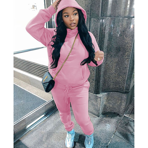 Casual Pullover Hoodies and Pants 2 Pcs Tracksuit DN-8999P9