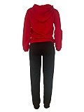Activewear Long Sleeve Hoodies Sweatpants 2 Piece Set DN-8222C5
