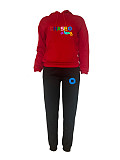 Activewear Long Sleeve Hoodies Sweatpants 2 Piece Set DN-8222C5