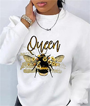 Long Sleeve Loose Pullover Streetwear Sweatshirt Tops GQ-0731-1