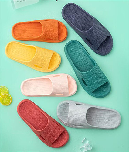 2023 Summer EVA Soft Sole Shoes Indoor Outdoor Bathing Home Slippers Women Men Non-slip Flip Flops Woman Thick Platform Sandals