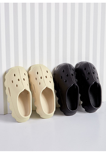 2023 New Women Slippers Platform Clogs Garden Shoes Outdoor Beach Sandals Summer Women Shoes Wedges Slippers Indoor Slides