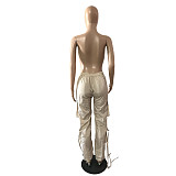 Y2K Street Hipster Low Waist Pockets Cargo Pants DY-6911
