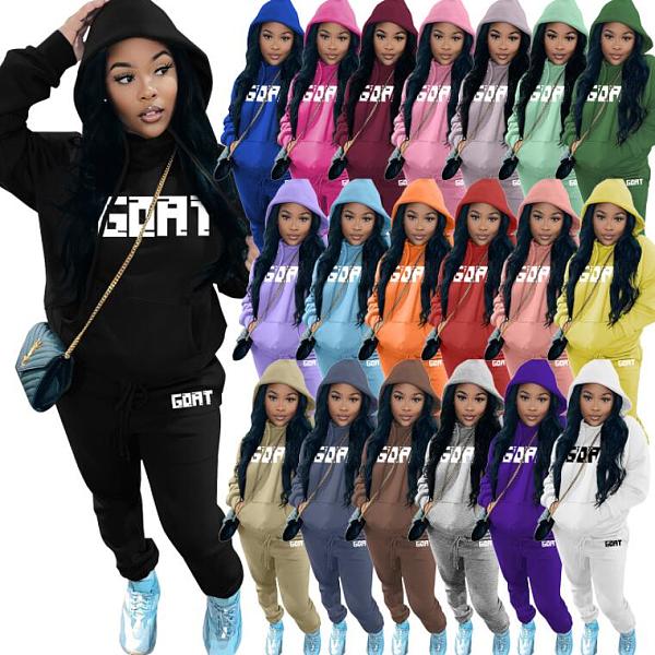 Fashion Hoodies Casual Large Size Two Pieces Suits GAOH-130