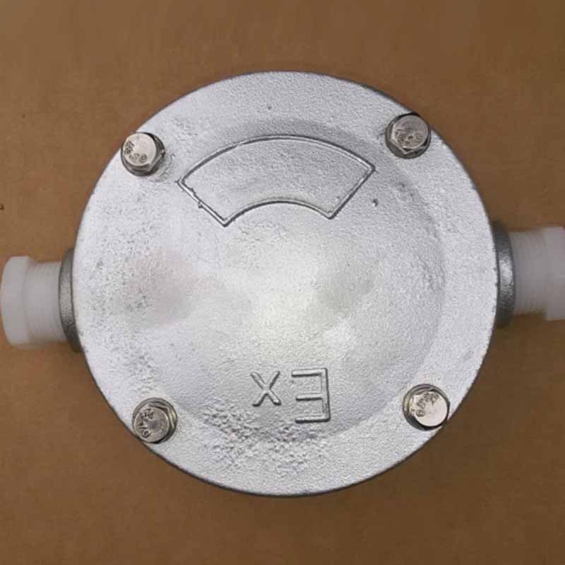Cast steel explosionproof junction box round cast iron explosionproof