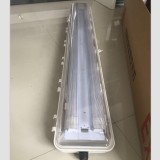 Explosion-proof and anticorrosive plastic fluorescent lamp can be equipped with emergency 2*18W 