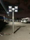 Pneumatic aluminum alloy lift rod car Telescopic rod for lighting truck Vehicle-mounted mobile lever Mobile mast 