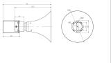 Drum type no. Explosion-proof loudspeaker Explosion-proof speaker Explosion-proof radio Outdoor fire loudspeaker 