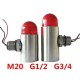 Stainless steel explosion proof sound and light alarm Toxic gas flammable gas Combustible gas detector alarm lamp 