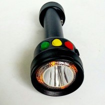 Railway light Multifunctional pocket railway three - color signal light Strong three color flashlight 