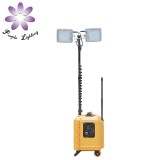 Wide coverage Lift Floodlights Tower signal light electric for construction work