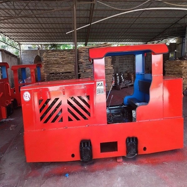 5Tons Underground Narrow Gauge Diesel Mining Locomotive Explosion-proof Electric Locomotive Mining Truck On Sale