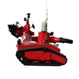 Fire fighting robot Fire fighting robot Crawler type Fire control Fire fighting Robot Investigation of crimes Smoke exhaust