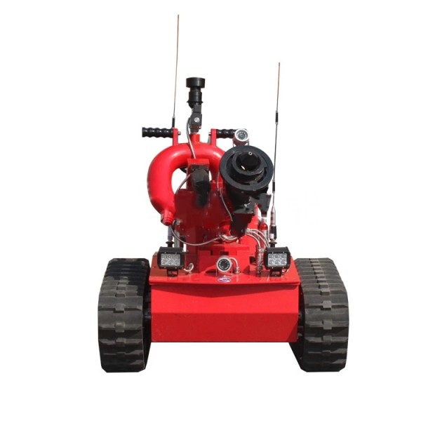 Fire fighting robot Fire fighting robot Crawler type Fire control Fire fighting Robot Investigation of crimes Smoke exhaust