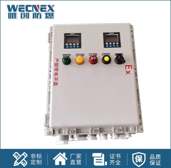 Explosion-proof control box BXK Explosion proof instrument box touch screen Empty box of explosion-proof distribution cabinet Al
