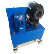 direct deal Shrink tube machine Button press Hydraulic pipe locking machine Steel pipe necking machine
