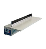 DF2000 pneumatic through packer pedal sealing machine plastic bag aluminum foil bag packer