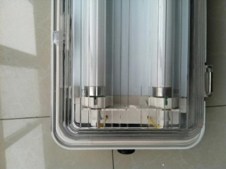 All plastic explosion-proof fluorescent lamp Explosion proof anti-corrosion all plastic fluorescent lamp BPY-2*40W Plastic shell