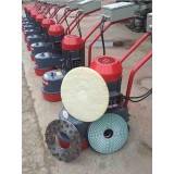 Ground grinder Diamond terrazzo machine Hand push type Cement ground grinder Concrete Ground grinding equipment